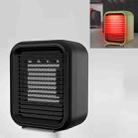 Mini Air Conditioner Heater For Office Desktop CN Plug(Black) - 1
