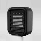 Mini Air Conditioner Heater For Office Desktop CN Plug(Black) - 2