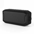 F8 IP67 Waterproof Outdoor Sports Wireless Card Bluetooth Speaker(Black) - 1