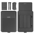 A2 4 in 1 Computer Bracket Liner Bag Storage Bag, Size:11/12 inch(Gray) - 1