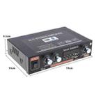 G30 Smart Digital Power Amplifier Built-In Bluetooth / USB / SD / FM Power Amplifier, EU Plug - 5