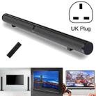 LP-1807 Echo Wall Home Theater Surround Stereo Speaker Soundbar, Plug Type:UK Plug(Black) - 1