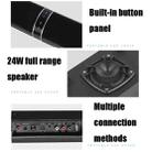 LP-1807P 45W Home Theater Audio Subwoofer Echo Wall Soundbar, Plug Type:EU Plug(Black) - 4