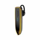 K23 Bluetooth 5.0 Business Wireless Bluetooth Headset, Style:Caller Name(Black And Gold) - 1