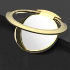 10 PCS Mobile Phone Ring Holder Creative Metal Ring Buckle Holder(Gold) - 1