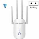 COMFAST CF-WR758AC Dual Frequency 1200Mbps Wireless Repeater 5.8G WIFI Signal Amplifier, EU Plug - 1