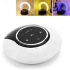 6W ZT6088 Bluetooth Subwoofer Stereo Speaker LED Dimming Folding Touch Atmosphere Night Light(White Yellow Blue) - 1