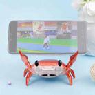 JCZN-010 Weightlifting Crab Mobile Phone Stand Desktop Bluetooth Speaker Pen Holder Eye Stand Lazy Mobile Phone Stand(Red) - 1