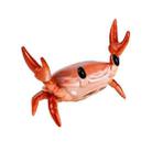 JCZN-010 Weightlifting Crab Mobile Phone Stand Desktop Bluetooth Speaker Pen Holder Eye Stand Lazy Mobile Phone Stand(Red) - 2