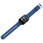 Y12 1.1 inch Screen Smart Bracelet, IP67 Waterproof, Support NFC/ Bluetooth Call/ Sleep Monitoring/ Heart Rate Monitoring/ Blood Pressure Monitoring(Blue) - 1