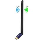 COMFAST CF-759BF 650Mbps Bluetooth 4.2 Dual-Band USB Desktop Wireless Network Card Free Drive WiFi Receiver - 1
