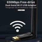 COMFAST CF-758F 650Mbps Dual-Band USB Computer Receiving Free Drive Wireless Network Card with Antenna - 3
