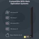 COMFAST CF-758F 650Mbps Dual-Band USB Computer Receiving Free Drive Wireless Network Card with Antenna - 8