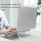 D27 Laptop Stand Bracket Desktop Increase Heat Dissipation Base Lift Tablet Stand(White) - 6