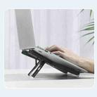 D27 Laptop Stand Bracket Desktop Increase Heat Dissipation Base Lift Tablet Stand(White) - 9