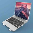 D27 Laptop Stand Bracket Desktop Increase Heat Dissipation Base Lift Tablet Stand(White) - 10