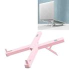 D27 Laptop Stand Bracket Desktop Increase Heat Dissipation Base Lift Tablet Stand(Pink) - 1
