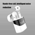I19 TWS Active Noise Cancelling Wireless Bluetooth Earphone(White) - 9