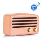 T5 Retro Gramophone Bluetooth Speaker Portable Wireless Outdoor Mini Speaker(Pink) - 1