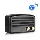 T5 Retro Gramophone Bluetooth Speaker Portable Wireless Outdoor Mini Speaker(Black) - 1