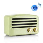 T5 Retro Gramophone Bluetooth Speaker Portable Wireless Outdoor Mini Speaker(Green) - 1