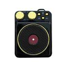 T10 Wireless Smart Radio Bass Card Mobile Phone Mini Speaker(Black) - 1