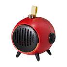 200W Mini Desktop Air Heater Plasma Purification Heater Little Sun,CN Plug( Red) - 1