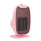 Home Small Heater Office Vertical Heater Student Dormitory Mini Silent Electric Heater, CN Plug(Pink) - 1