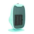 Home Small Heater Office Vertical Heater Student Dormitory Mini Silent Electric Heater, CN Plug(Green) - 1