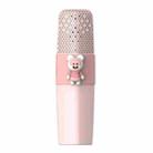 K9 Children Wireless Bluetooth Mobile Phone K Song Treasure Microphone Audio(Pink Mouse) - 1