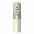 K9 Children Wireless Bluetooth Mobile Phone K Song Treasure Microphone Audio(Light Green Rabbit) - 1