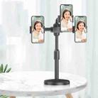 2 PCS Desktop Universal Retractable Multifunctional Mobile Phone Live Broadcast Stand, Specification: Three Positions - 1