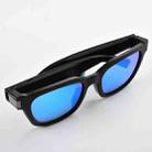 F002 Binaural Mini Smart Call Waterproof Bluetooth Glasses Earphone(Blue) - 1