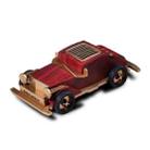 AS60 Retro Car Shape Wooden Subwoofer Mini Wireless Bluetooth Speaker(Dark Wood) - 1