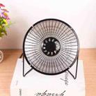 Household Heater Small Sun Electric Fan Mini Heater Desktop Heater, CN Plug, Colour: (Six Inches) Black - 1
