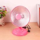 Household Heater Small Sun Electric Fan Mini Heater Desktop Heater, CN Plug, Colour: (Nine Inch) Pink - 1