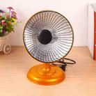 Household Heater Small Sun Electric Fan Mini Heater Desktop Heater, CN Plug, Colour: (Nine Inch) Brown - 1