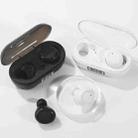 S100 TWS Music Sports Intelligent Noise Cancelling Digital Display Touch Wireless Bluetooth Earphone(White) - 2