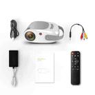 H5 180 ANSI 1280x800 HD Projector With Remote Control, Android 8.0, Support HDMI / USB / TF Card / AV, Version: Smart Version - 10