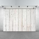 2.1m x 1.5m Nostalgic Wooden Board Retro Style Children Photography Background Cloth - 1