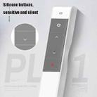 Inphic PL2 Wireless Pointer Laser Remote Control Pen Office PPT Flip Pen Multimedia Projection Red Laser Pen, Colour:  Charging White - 4
