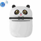 Panda Mini Thermal Printer Pocket Student Homework Mistakes Collections Printer Bluetooth Photo Printer(English Version Black) - 1