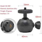 BH-907 Mini Desktop Aluminum Alloy Tripod Mini Ball Head 360 Degree Pan 90 Degree Tilt Tripod - 2