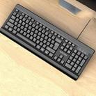 Inphic V580 104 Keys Office Silent Gaming Wired Keyboard, Cable Length: 1.5m, Colour: Black Upgrade Version - 1
