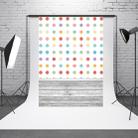 1.5m x 2.1m Light Spot Retro Wooden Board Baby Photo Shooting Background Cloth - 1