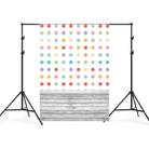 1.5m x 2.1m Light Spot Retro Wooden Board Baby Photo Shooting Background Cloth - 2