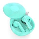 V1 TWS Noise Cancelling Binaural Stereo Digital Display Wireless Bluetooth Earphone(Mint Green) - 1