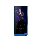 E05 2.4 inch Touch-Button MP4 / MP3 Lossless Music Player, Support E-Book / Alarm Clock / Timer Shutdown, Memory Capacity: 4GB without Bluetooth(Blue) - 1