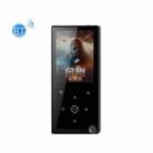 E05 2.4 inch Touch-Button MP4 / MP3 Lossless Music Player, Support E-Book / Alarm Clock / Timer Shutdown, Memory Capacity: 16GB Bluetooth Version(Black) - 1