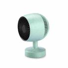 Home Desktop Vertical Heater Mini Small Mute Heating And Cooling Dual-Purpose Hot Fan, CN Plug(Green) - 1